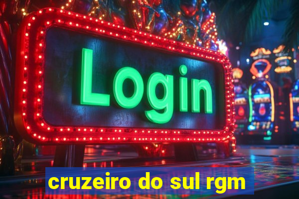 cruzeiro do sul rgm